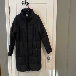 Patagonia black Long Puffy Winter Coat